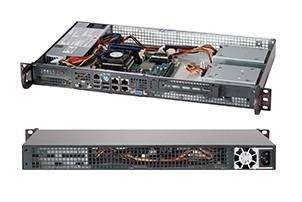 Корпус для сервера SuperMicro 1U 200W BLACK CSE-505-203B SUPERMICRO