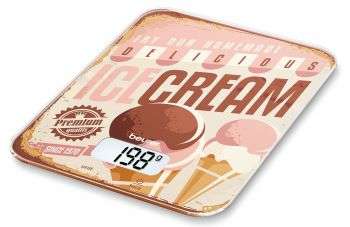 Кухонные весы BEURER Весы кухонные электронные KS19 Ice Cream макс.вес:5кг рисунок