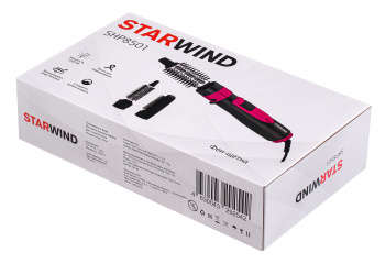 Фен STARWIND SHP8501 1000Вт серый/розовый
