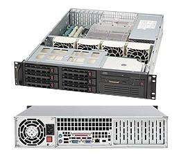 Корпус для сервера SuperMicro 2U 650W BLACK CSE-823TQ-653LPB
