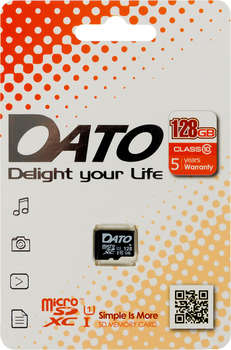 Карта памяти DATO DTTF128GUIC10