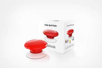 Комплектующие для "Умного дома" FIBARO Кнопка RED FGPB-101-3 ZW5 RU