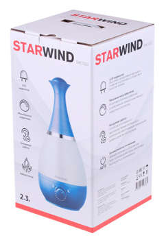 Увлажнитель воздуха STARWIND SHC1222 25Вт  синий