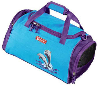 Школьный рюкзак STEP BY STEP Happy Dolphins голубой/фиолетовый (00119708)