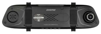 Автомобильный видеорегистратор Digma Видеорегистратор FreeDrive 404 MIRROR DUAL черный 2Mpix 1080x1920 1080p 170гр. GP6248