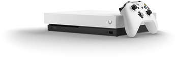 Игровая приставка Microsoft Игровая консоль Xbox One X FMP-00058-N1 белый в комплекте: игра: Metro Exodus