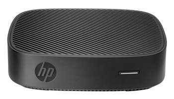 Тонкий клиент HP t430 pro CelN4000 /2Gb/SSD16Gb/UHDG 600/Smart Zero Core/GbitEth/WiFi/BT/45W/клавиатура/мышь/черный