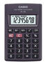 Калькулятор CASIO карманный HL-4A-W-EP черный 8-разр.