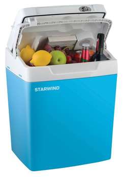Холодильник автомобильный STARWIND CF-129 29л 48Вт синий/серый