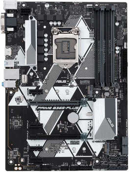 Материнская плата ASUS PRIME B365-PLUS Soc-1151v2 Intel B365 4xDDR4 ATX AC`97 8ch GbLAN+VGA+DVI+HDMI