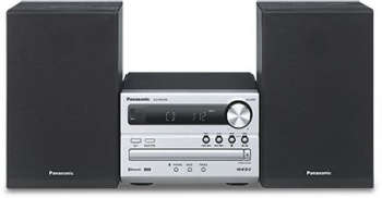 Музыкальный центр Panasonic SC-PM250EE-S серебристый 20Вт/CD/CDRW/FM/USB/BT