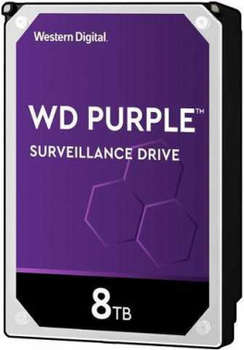 Жесткий диск HDD 8Tb WD82PURZ Purple 256Mb 3.5"