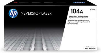 Фотобарабан 104 W1104A черный ч/б:20000стр. для Neverstop Laser 1000a/1000w/1200a/1200w HP
