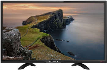 Телевизор SUPRA 23.6" STV-LC24LT0060W черный/HD READY/50Hz/DVB-T/DVB-T2/DVB-C/DVB-S/DVB-S2/USB