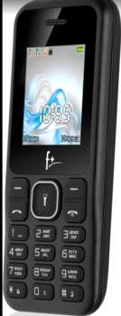 Сотовый телефон F+ F195 Black, 1.77'' 128x160, 260MHz, 1 Core, 32MB RAM, 32MB, up to 16GB flash, 2 Sim, BT v2.1, Micro-USB, 600mAh, 71g, 114,2 ммx47,8 ммx14,2 мм F195 Black