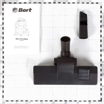 Строительный пылесос BORT BSS-1415-Aqua 1400Вт синий 93410174