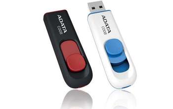 Flash-носитель ADATA USB2 8GB BLACK/RED AC008-8G-RKD