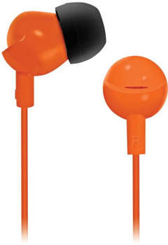 Наушники BBK EP-1104S (O) 1.2м оранжевый проводные