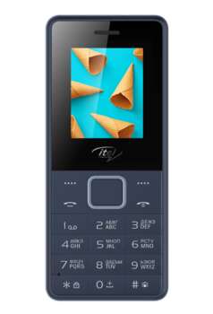Сотовый телефон Itel it2160 Dark Blue, 1.77'', 4MB RAM, 32MB, up to 32GB flash, 0.08Mpix, 2 Sim, GSM 900/1800, BT v3.0, Nucleus OS 1.13, FM, 1000мАч, фонарик 113 ммx48,3 ммx14,3 мм it2160 Dark Blue