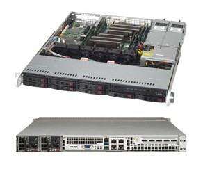 Корпус для сервера SuperMicro 1U 600W BLACK CSE-113MFAC2-R606CB