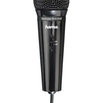 Микрофон Hama MIC-P35 Allround 2.5м черный 00139905