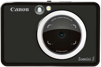 Фотокамера Canon Zoemini S черный 8Mpix microSDXC 30minF/Li-Ion (3879C005)