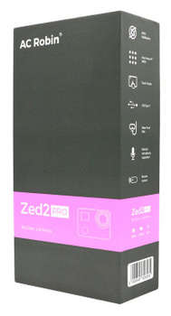 Экшн-камера AC ROBIN ZED2 Pro 1xExmor R CMOS 20Mpix черный