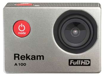 Экшн-камера REKAM A100 1xCMOS 12Mpix серебристый 2680000008