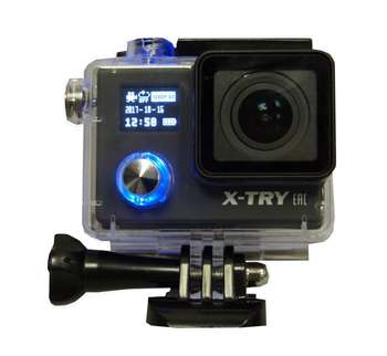 X-TRY Экшн-камера  XTC240 1xCMOS 16Mpix черный