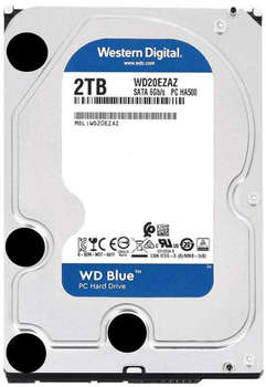 Жесткий диск HDD SATA-III 2Tb WD20EZAZ Blue 256Mb 3.5"