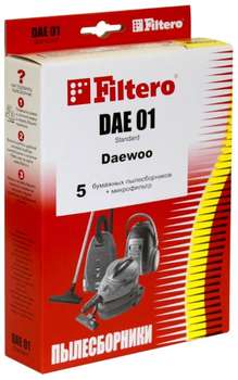 Аксессуар для пылесоса FILTERO DAE 01 (5+ф) Standard