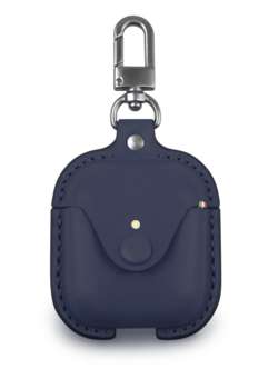 Аксессуар для Apple Cozistyle Leather Case for AirPods - Dark Blue CLCPO002