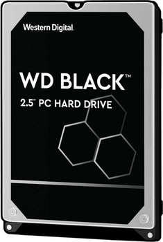 Жесткий диск HDD SATA-III 1Tb WD10SPSX Black 64Mb 2.5"