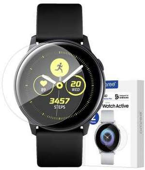 Умные часы, браслет Samsung Пленка защитная araree Pure Diamond Film для Galaxy Watch Active2