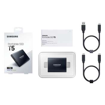 Внешний накопитель Samsung MU-PA1T0B/WW 1TB T5 USB 3.1 Gen2, 540MB/s