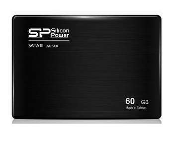 Накопитель SSD Silicon Power SSD жесткий диск SATA2.5" 60GB S60 SP060GBSS3S60S25