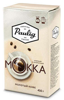 Кофе Paulig молотый Mokka 450г.