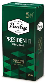 Кофе Paulig молотый Presidentti Original 250г.