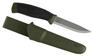 Нож кухонный MORAKNIV Нож Companion  стальной разделочный лезв.103мм прямая заточка темно-зеленый/черный