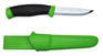 Нож кухонный MORAKNIV Нож Companion  стальной разделочный лезв.103мм прямая заточка зеленый/черный