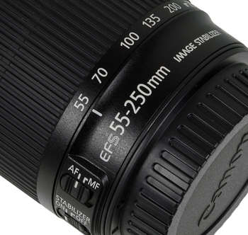 Объектив Canon EF-S IS STM 55-250мм f/4-5.6 8546B005