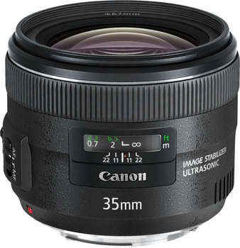 Объектив Canon EF IS USM 35мм f/2 черный 5178B005