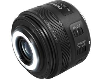 Объектив Canon EF-S IS STM 35мм f/2.8 Macro черный 2220C005