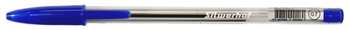 Ручка шариковая SILWERHOF Ручка шариков. Simplex  d=0.7мм син. черн. кор.карт. одноразовая ручка линия 0.5мм