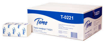 Полотенца бумажные ТЕРЕС Comfort Eco 2-хслойная 200лист. белый