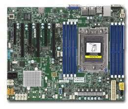 Сервервный сетевой адаптер SuperMicro MB Single AMD EPYC™ 7000-Series/Up to 1TB Registered ECC/3 PCI-E 3.0 x16, 3 PCI-E 3.0 x8/8 SATA 3.0/1 M.2/Dual LAN Ports/IPMI MBD-H11SSL-C-O