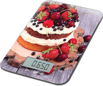 Кухонные весы POLARIS Весы кухонные электронные PKS 0742DG макс.вес:7кг рисунок