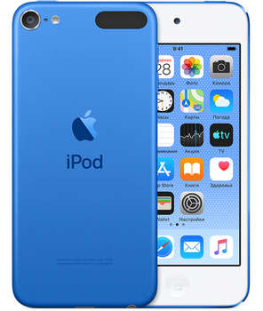 MP3-плеер Apple iPod Touch 7 32Gb голубой/4" (MVHU2RU/A)