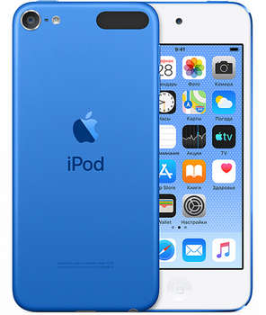 MP3-плеер Apple iPod Touch 7 128Gb голубой/4" (MVJ32RU/A)