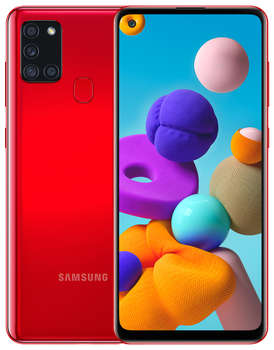 Смартфон Samsung SM-A217F Galaxy A21s 32Gb DEMO красный моноблок 3G 4G 6.5" 720x1600 Android 10 48Mpix 802.11 a/b/g/n/ac GPS GSM900/1800 GSM1900 TouchSc MP3